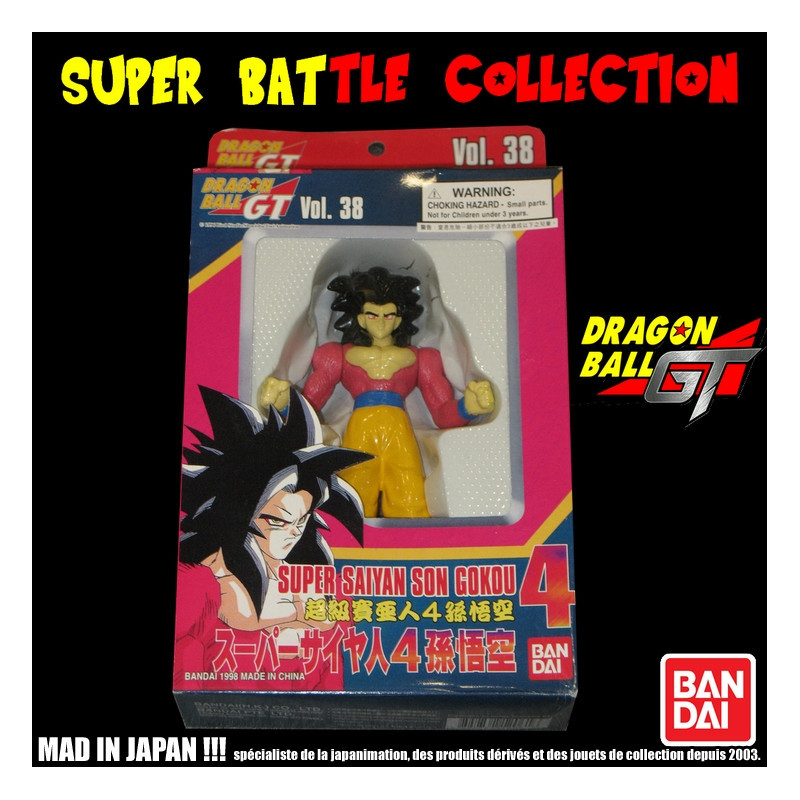 DRAGON BALL GT figurine Son Goku S.S.4 Super Battle Collection Bandai