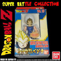 DRAGON BALL Z figurine Vegeta Super Saiyan Super Battle Collection Bandai