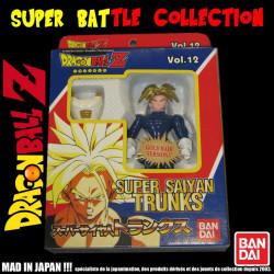 DRAGON BALL Z figurine Trunks Super Saiyan Super Battle Collection Bandai
