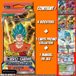  DRAGON BALL SUPER CARD GAME Spécial pack set Galactick Battle Bandai DBS-SP01