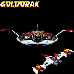 GOLDORAK Pack Figurine & Spazer UFO Robot Grendizer King Arts