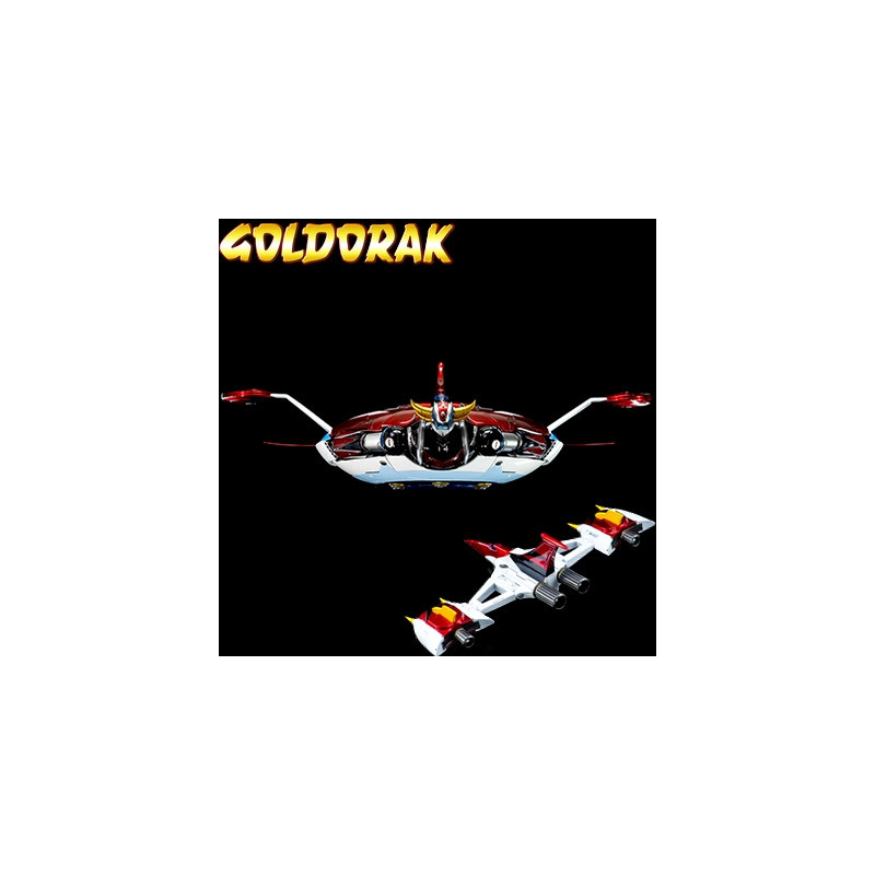 GOLDORAK Pack Figurine & Spazer UFO Robot Grendizer King Arts