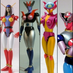 SOUL OF CHOGOKIN pack Aphrodai Mineva Venus Dianan Bandai