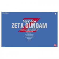 GUNDAM Perfect Grade MSZ-006 Zeta Gundam Bandai Gunpla