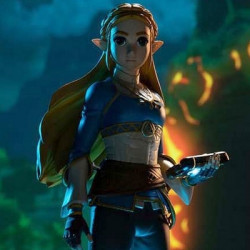 ZELDA BREATH OF THE WILD Statuette Princesse Zelda Collector F4F