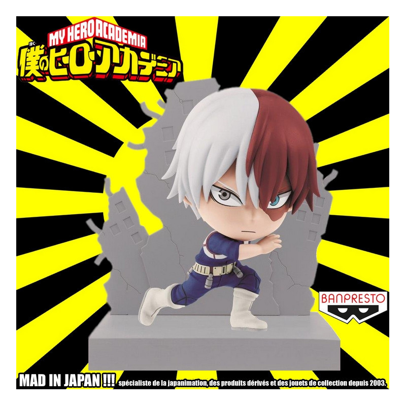 MY HERO ACADEMIA figurine Shoto Todoroki Kyun Chara Banpresto