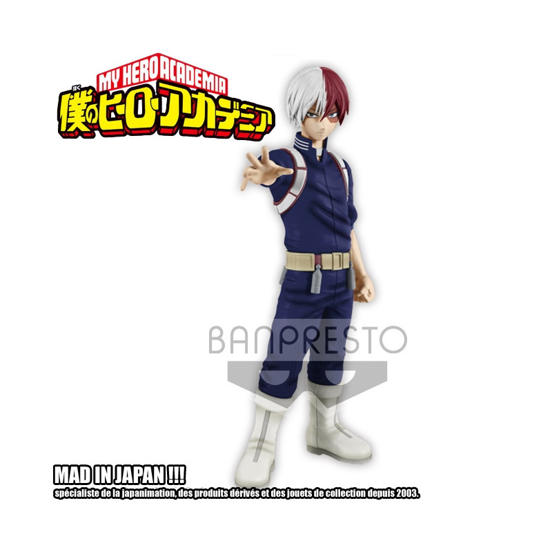 MY HERO ACADEMIA figurine Shoto Todoroki DXF SP Version Banpresto