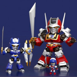 MACHINE ROBO  GOBOTS figurine ES Gokin Baikanfu Die-Cast AF