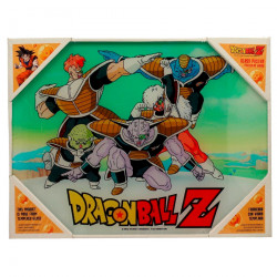 DRAGON BALL Z Poster en verre Commando Ginyu SD Toys