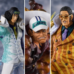 ONE PIECE Pack Figuarts Zero The Three Admirals Bandai