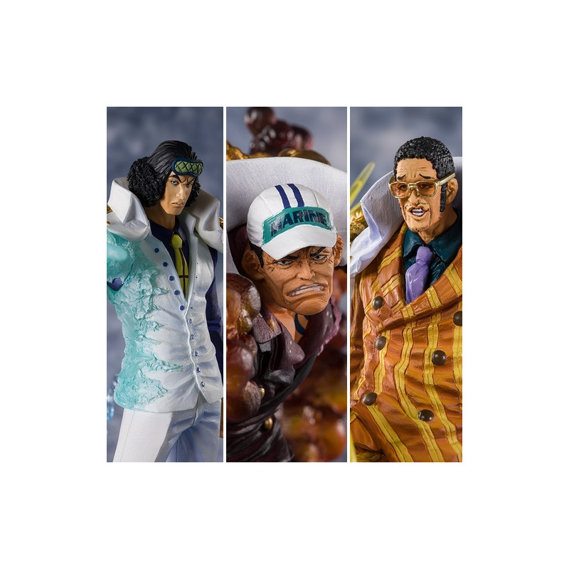 ONE PIECE Pack Figuarts Zero The Three Admirals Bandai