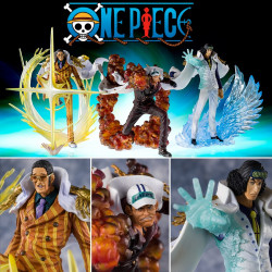  ONE PIECE Pack Figuarts Zero The Three Admirals Bandai