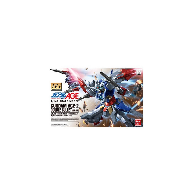 GUNDAM High Grade Gundam Age-2 Double Bullet Bandai Gunpla