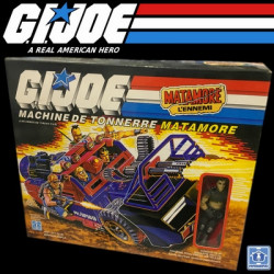 GI JOE Dreadnok Thunder Machine  Machine de Tonnerre Matamore Hasbro