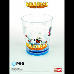 GOLDORAK Verre Plastique Blue Goldorak Soucoupe HL PRO