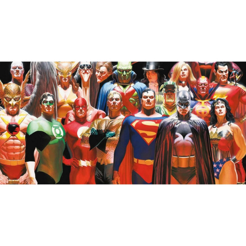 DC Comics Poster en verre Justice League Alex Ross SD Toys