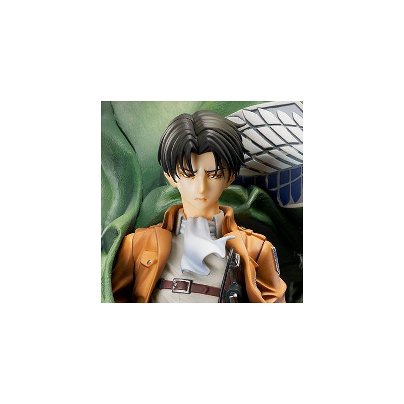 ATTACK ON Titan Figurine Levi Ackerman Hobby Max