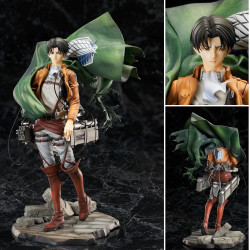  ATTACK ON Titan Figurine Levi Ackerman Hobby Max