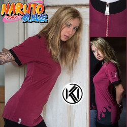 NARUTO T-Shirt Naruto Red Iki by Tsume homme