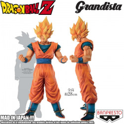  DRAGON BALL Z figurine Son Goku S. Saiyan Resolution of Soldiers Grandista Banpresto