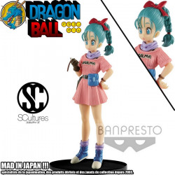  DRAGON BALL figurine Bulma SCultures Big Budoukai Banpresto