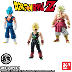 DRAGON BALL Z Pack Vegetto + Broly + Baddack Shodo Bandai