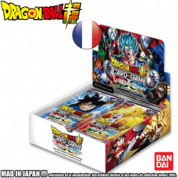 DRAGON BALL SUPER Card Game série 3 Les Mondes Croisés Display de 24 Boosters Bandai