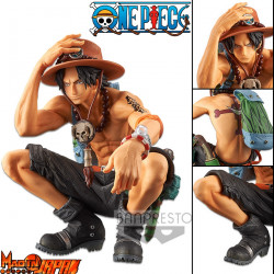  ONE PIECE Figurine Portgas D. Ace King of Artist Banpresto