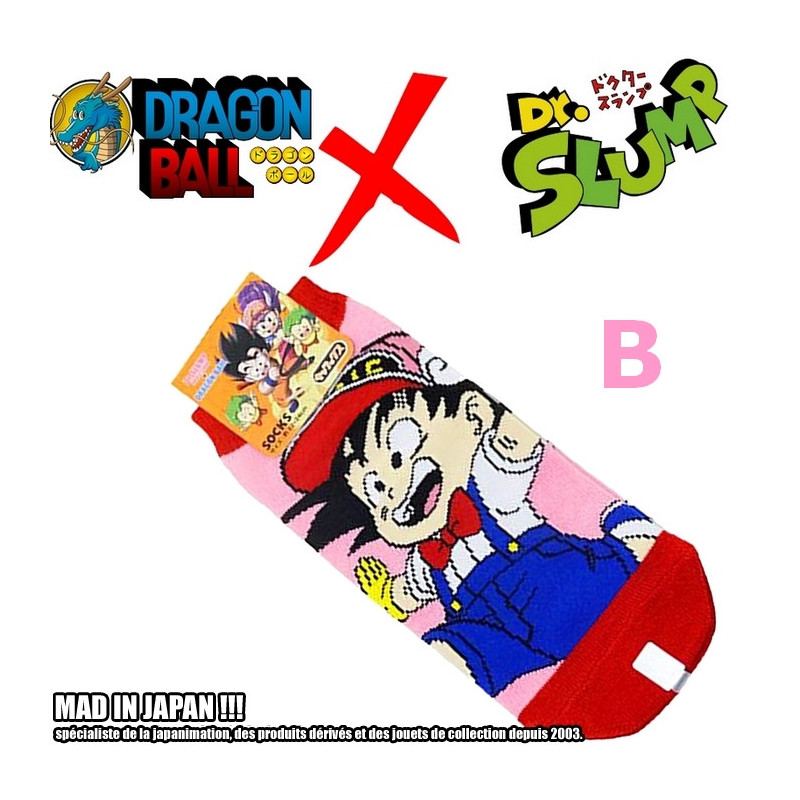 DRAGON BALL X DR SLUMP chaussette enfant modèle B