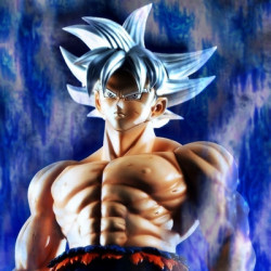 DRAGON BALL SUPER figurine Gigantic Son Goku Ultra Instinct Maîtrisé X-Plus