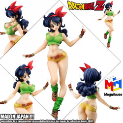  DRAGON BALL Z figurine Lunch blue hair Gals Megahouse limited edition