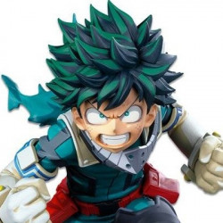 MHA Figurine Izuku Midoriya SMSP X BWFC Manga Dimensions Banpresto