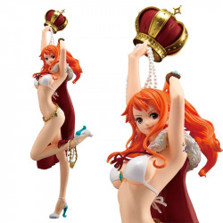  ONE PIECE Figurine Nami Flag Diamond Ship Stampede Version Banpresto