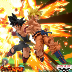  Pack Bardock & Son Goku Father-Son Kamehameha Banpresto