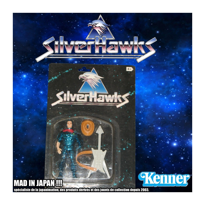 SILVERHAWKS figurine Cowboy Bluegrass + Sideman Kenner