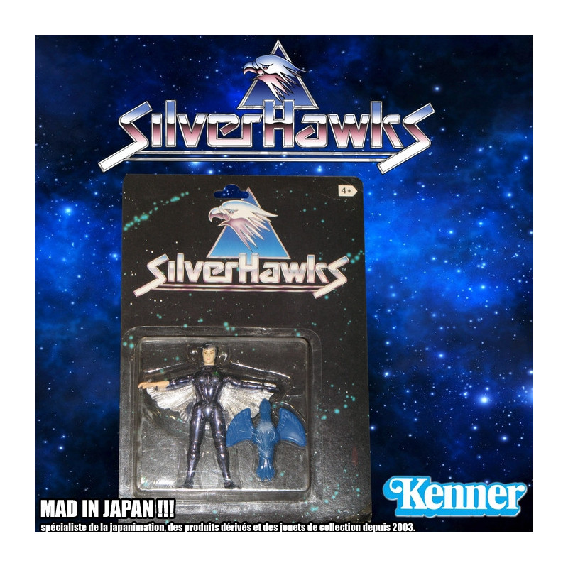 SILVERHAWKS figurine Steelheart + Rayzor Kenner