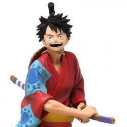 ONE PIECE Figurine Ichibansho Monkey D. Luffy Japanese Style Bandai