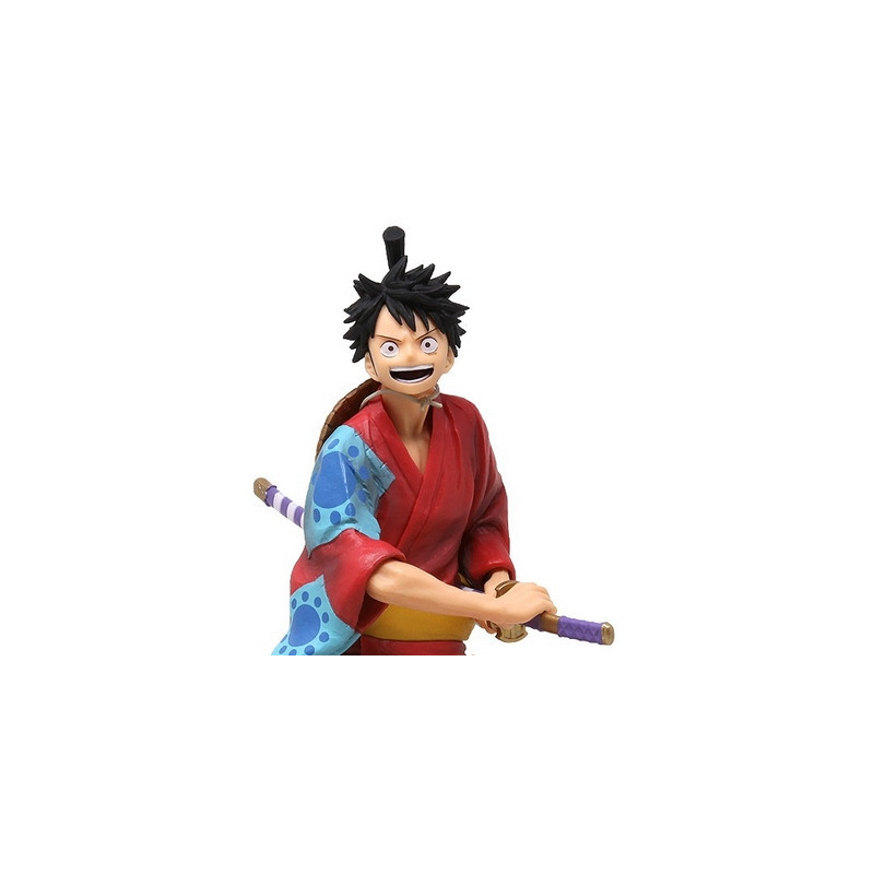 ONE PIECE Figurine Ichibansho Monkey D. Luffy Japanese Style Bandai