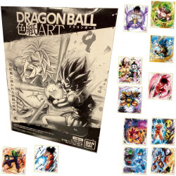  DRAGON BALL Shikishi Art Part 9 Bandai  Boite de 10 pièces