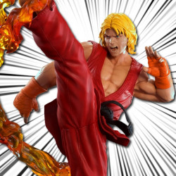 STREET FIGHTER IV Statue Ken Dragon Flame Classic Exclusive PCS Collectibles