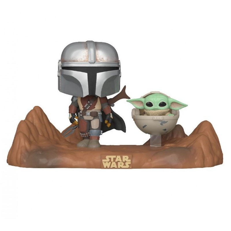 STAR WARS The Mandalorian Diorama Mandalorian & The Child Funko POP