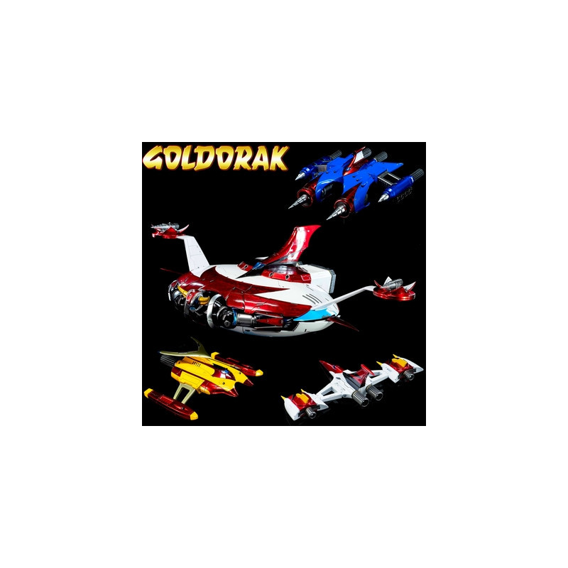 GOLDORAK Ultimate Pack Grendizer & Spazers King Arts